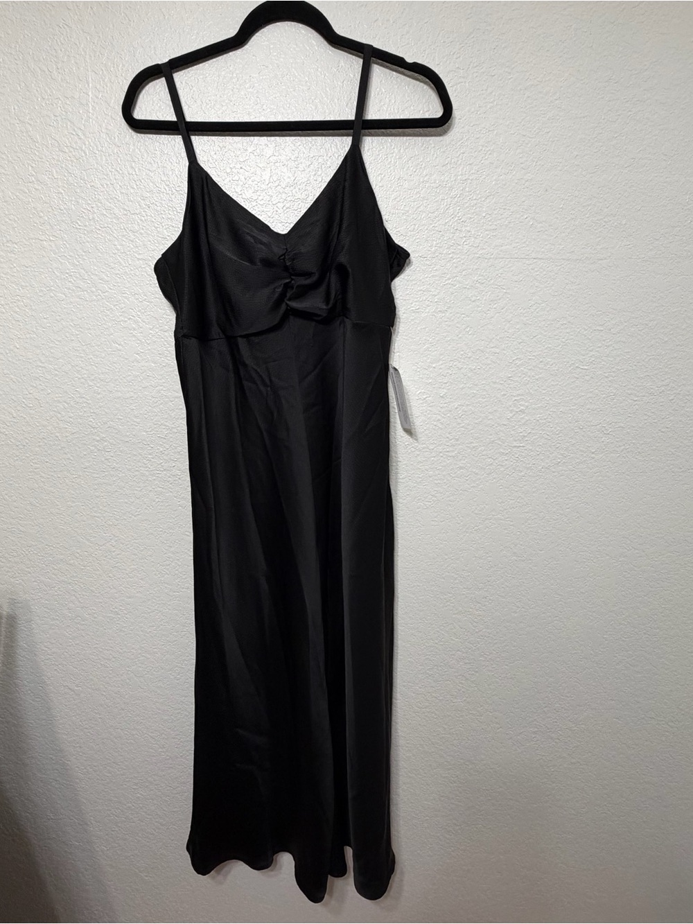 Sofia Jeans by Sophia Vergara Black Slip Dress with Spaghetti Straps size M